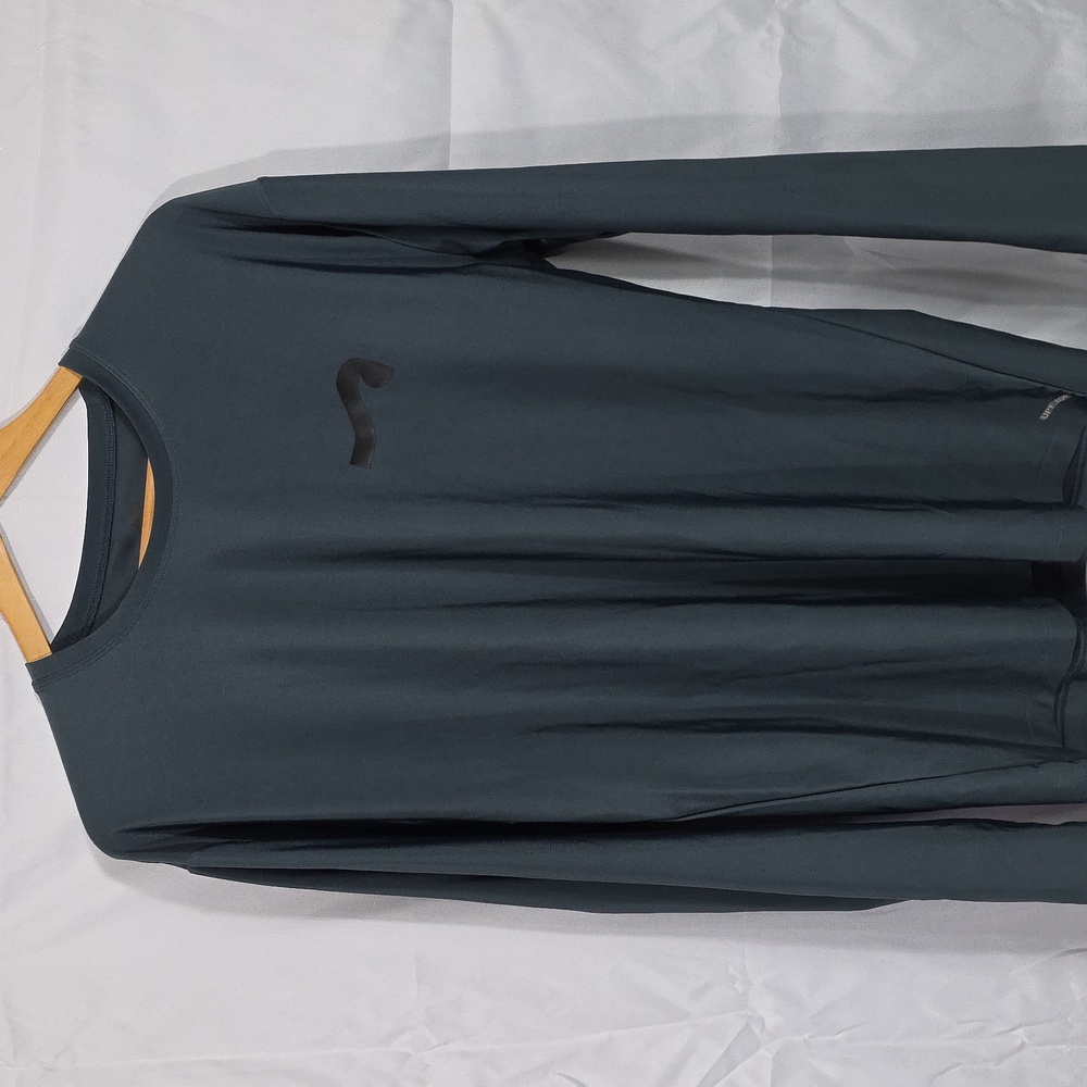 Surf Style Gray/Blue Mens Long Sleeve UPF 60+ XL (Glori)